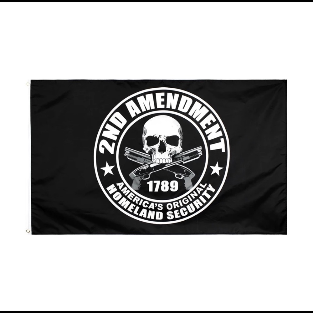 2nd Amendment USA original homeland security flag